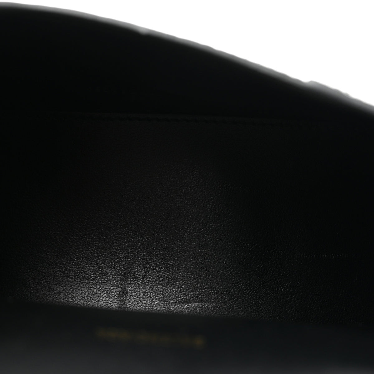 Balenciaga Shiny Calfskin Crocodile Embossed Hourglass Top Handle Bag XS Black 5 of 12