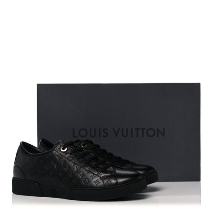 Louis Vuitton Monogram Calfskin Stellar Sneakers 37 Black 8 of 8