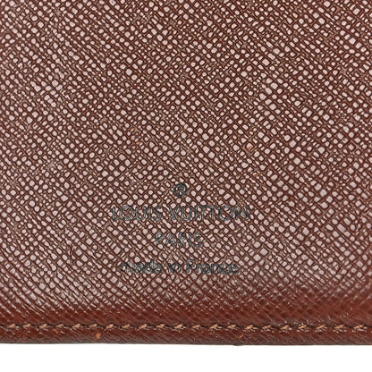 Louis Vuitton Monogram Porte Valeurs Checkbook Wallet 6 of 11