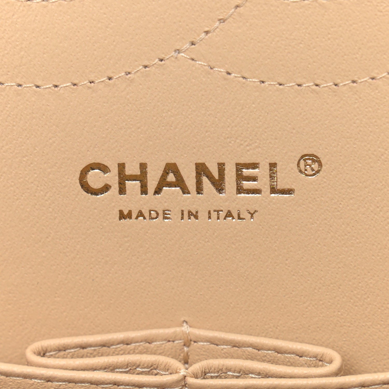 Chanel Caviar Quilted Jumbo Double Flap Beige Clair 6 of 9