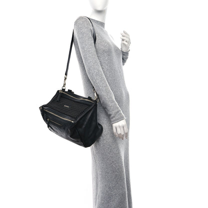 Givenchy Calfskin Embellished Small Pandora Black 2 of 9