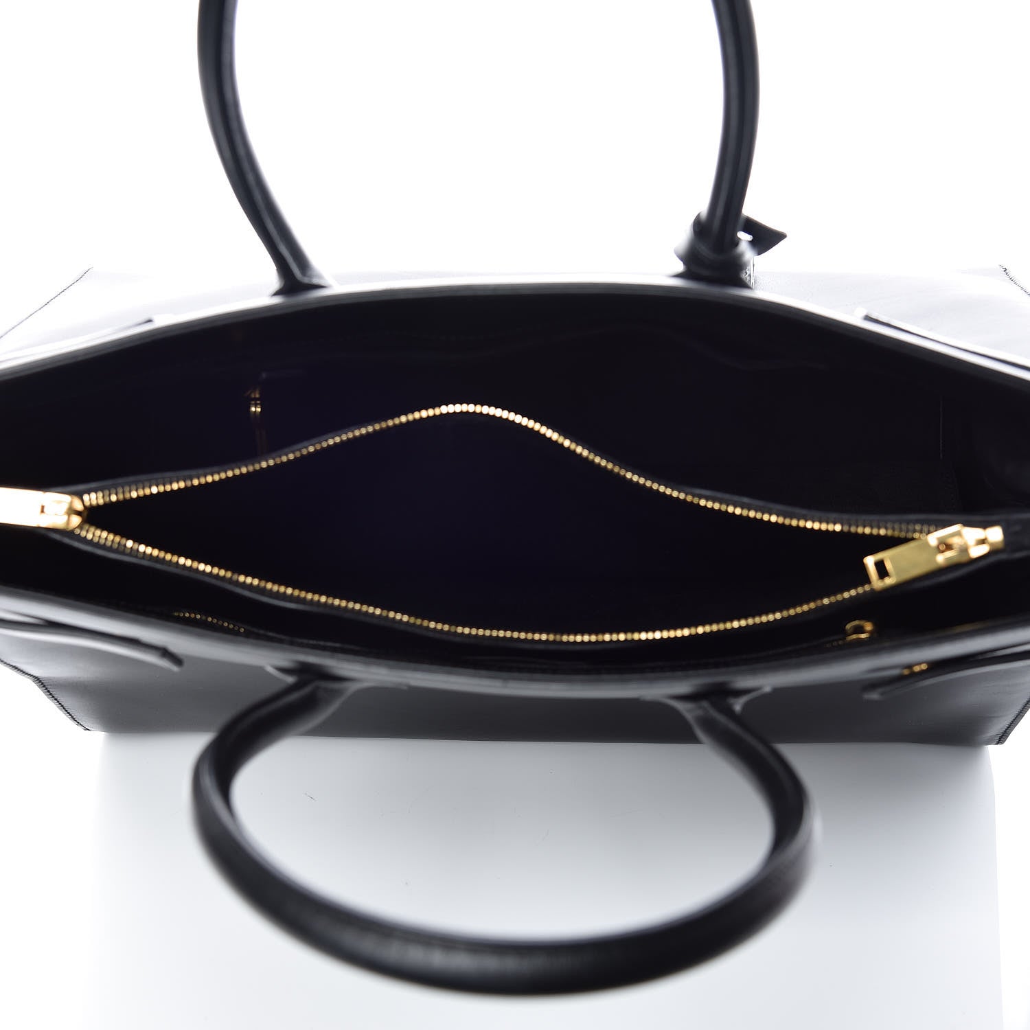 Saint Laurent Calfskin Large Sac De Jour Carryall Black 9 of 11
