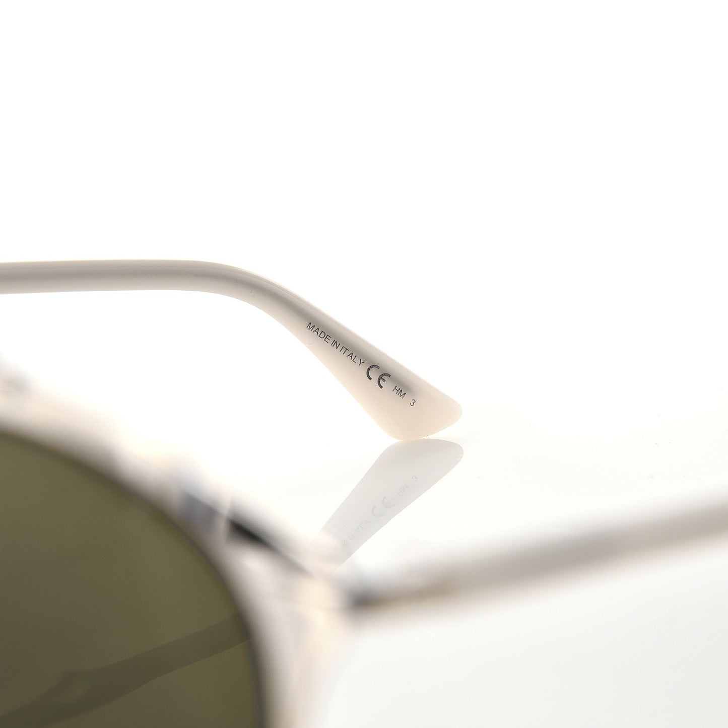 Reflected Sunglasses White