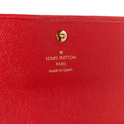 Louis Vuitton Epi Sarah Wallet Castillan Red 6 of 8
