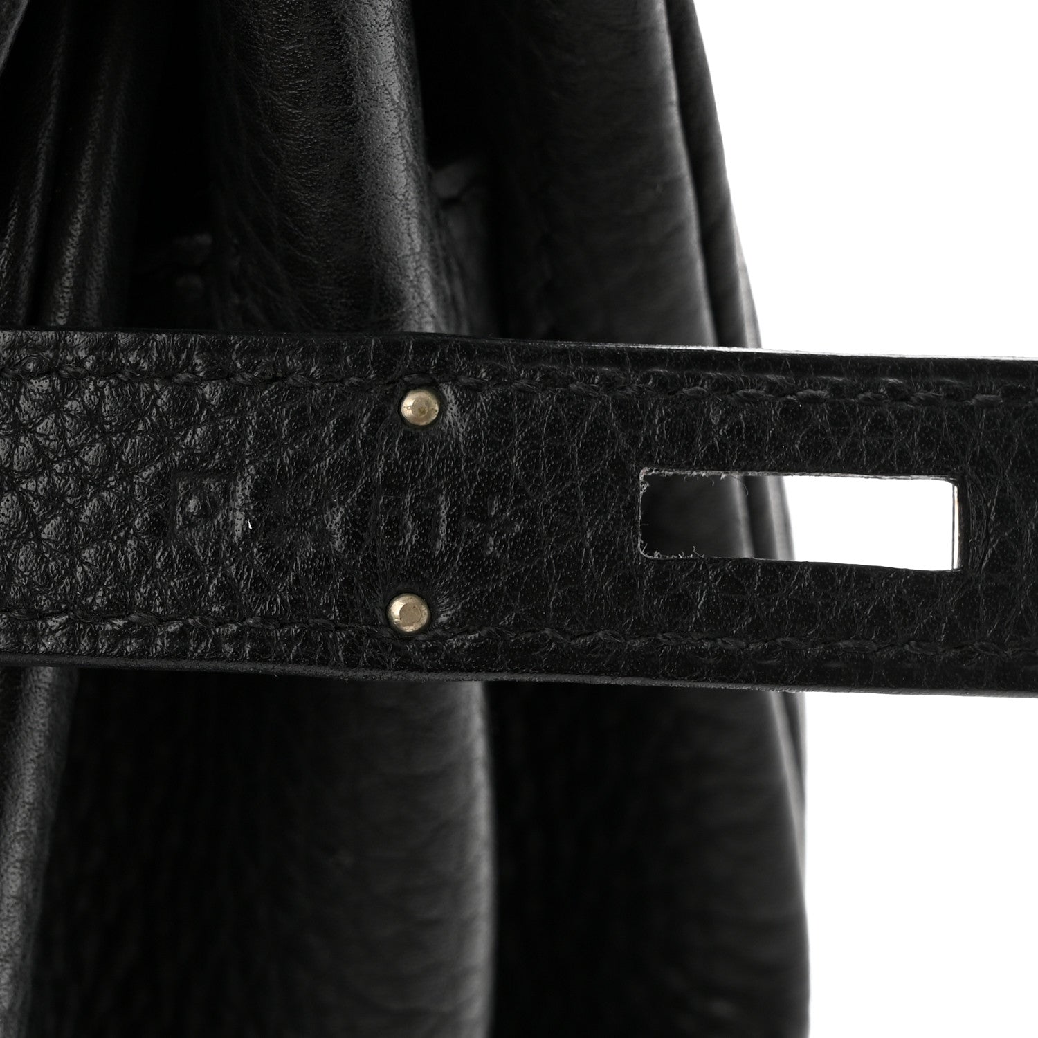 Hermes Togo Kelly Retourne 32 Black 7 of 10
