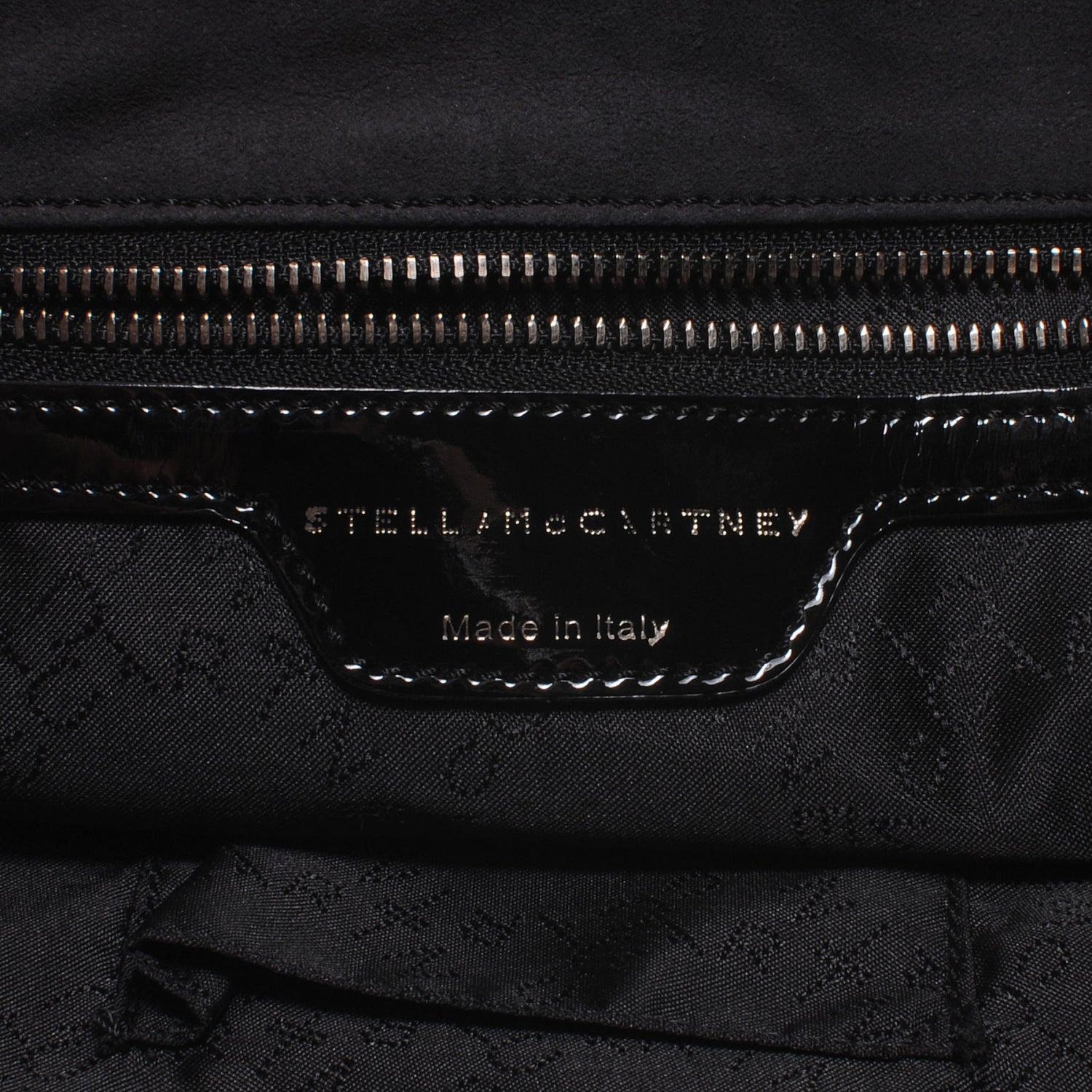 Stella McCartney Falabella Studded Faux Suede Shopper Black 7 of 7