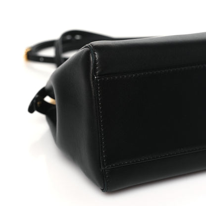 Fendi Nappa Mini Peekaboo Iconic Satchel Black 9 of 10