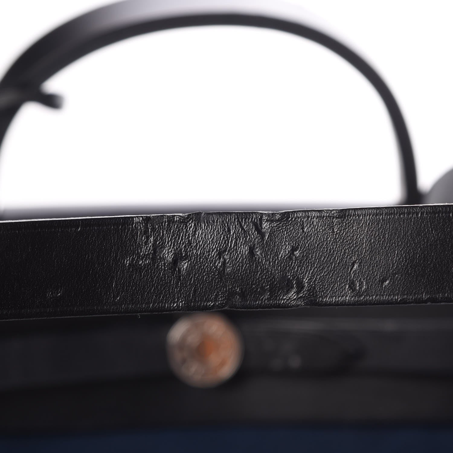Hermes Toile Barenia Herbag Zip 31 PM Bleu de Prusse 12 of 12