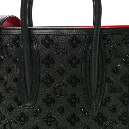 Christian Louboutin Calfskin Spikes Loubinthesky Mini Paloma Black 7 of 16
