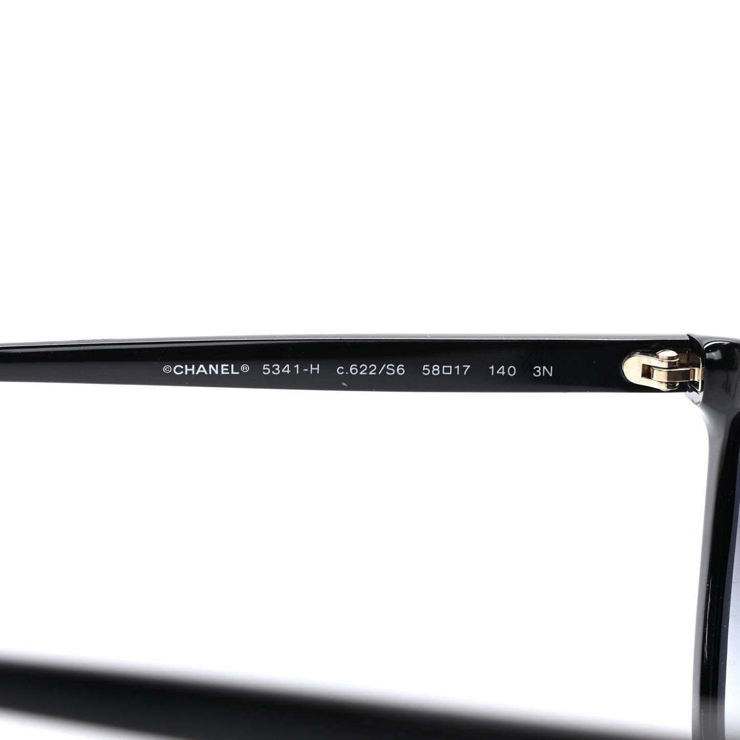 Acetate Fantasy Pearl Cat Eye Sunglasses 5341-H Black