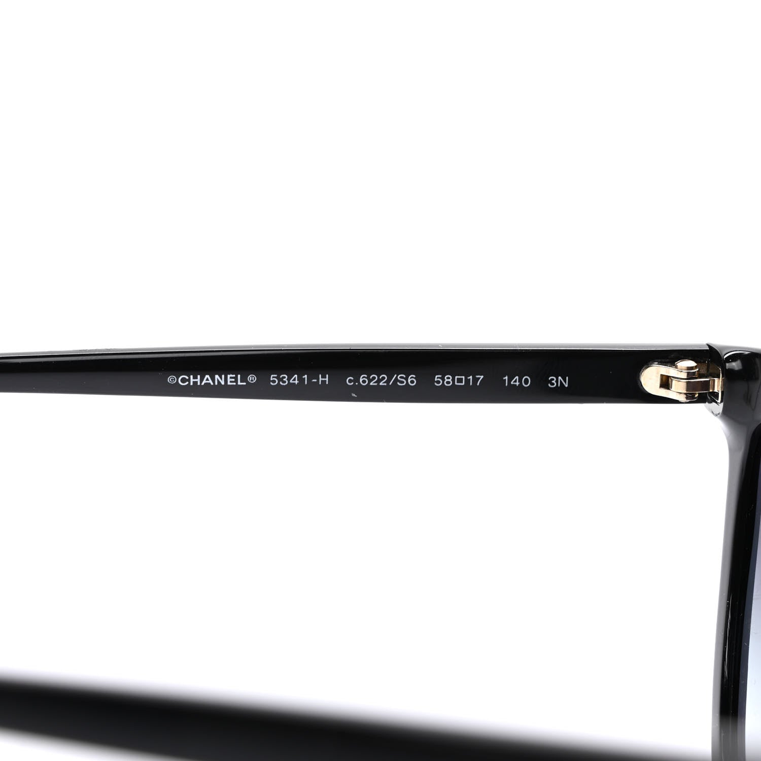 Chanel Acetate Fantasy Pearl Cat Eye Sunglasses 5341-H Black 6 of 8