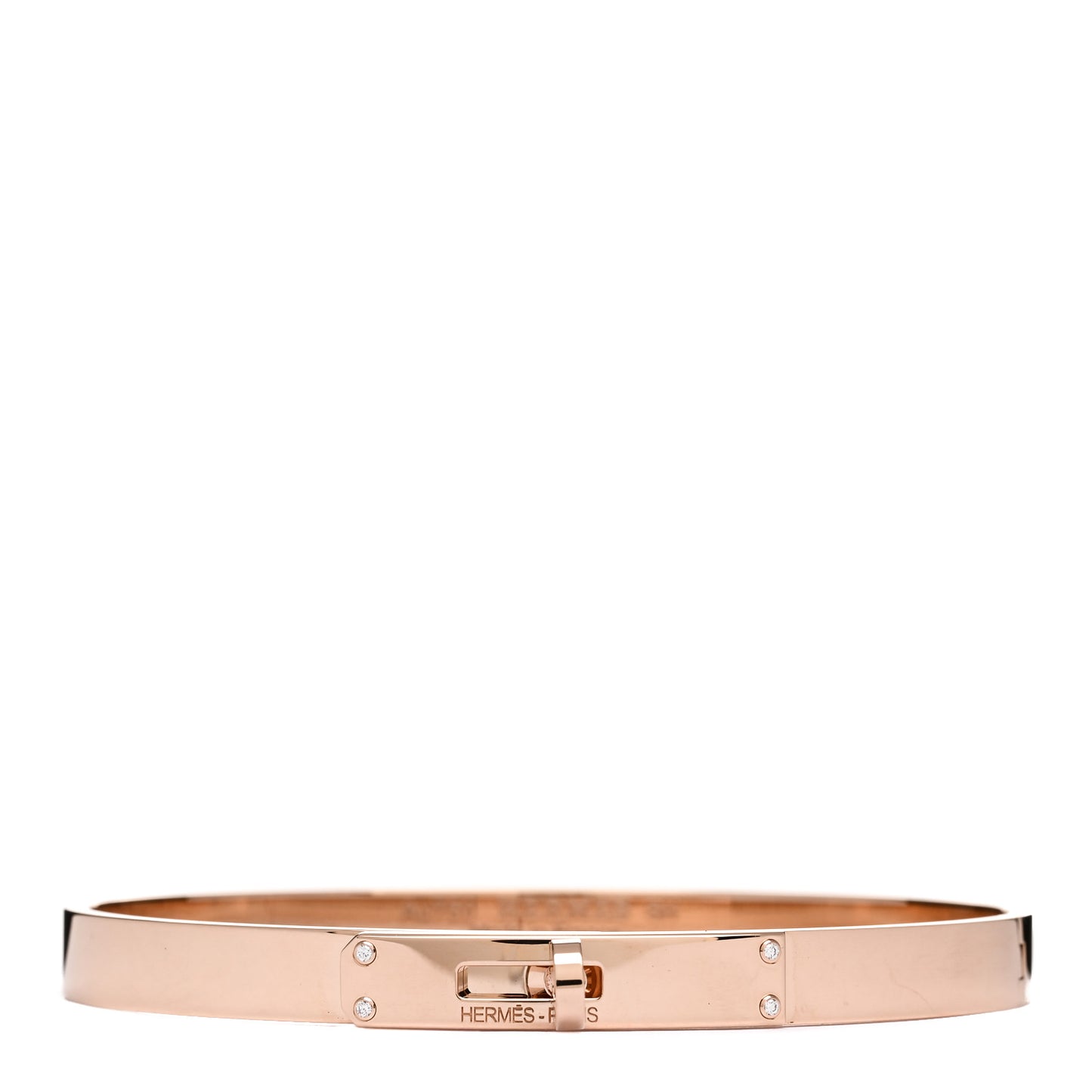 18K Rose Gold Diamond PM Kelly Bracelet SH