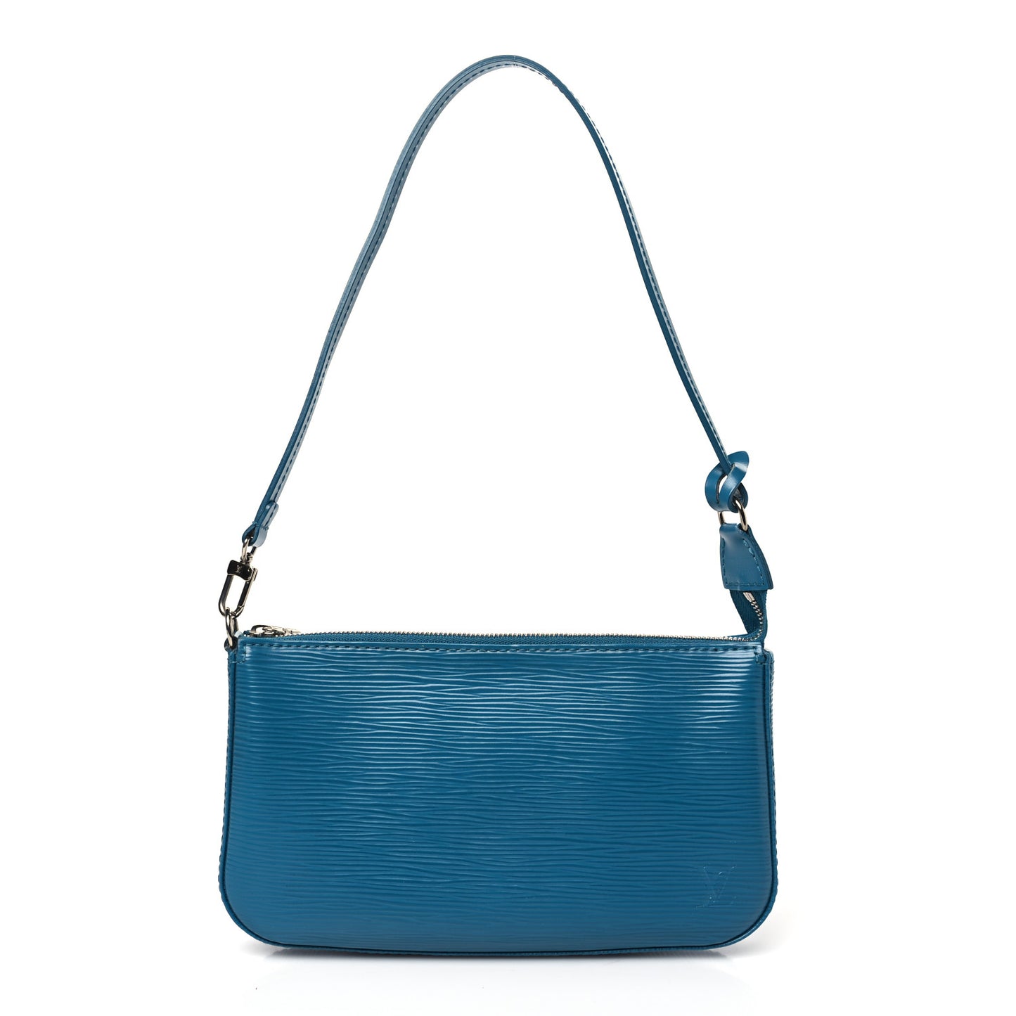 Epi Pochette Accessories NM Cyan