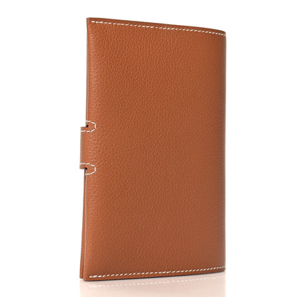 Hermes Evercolor RMS Passport Holder Gold 3 of 7