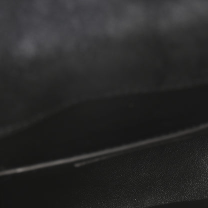 Saint Laurent Patent Calfskin Matelasse Monogram Small Vicky Chain Bag Black 5 of 10