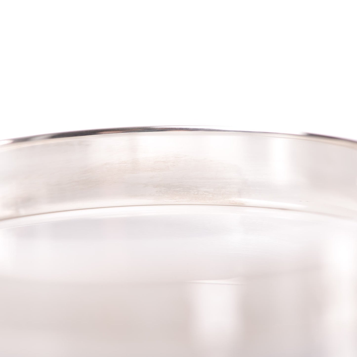 Sterling Silver Diamond Narrow Locks Bangle Bracelet