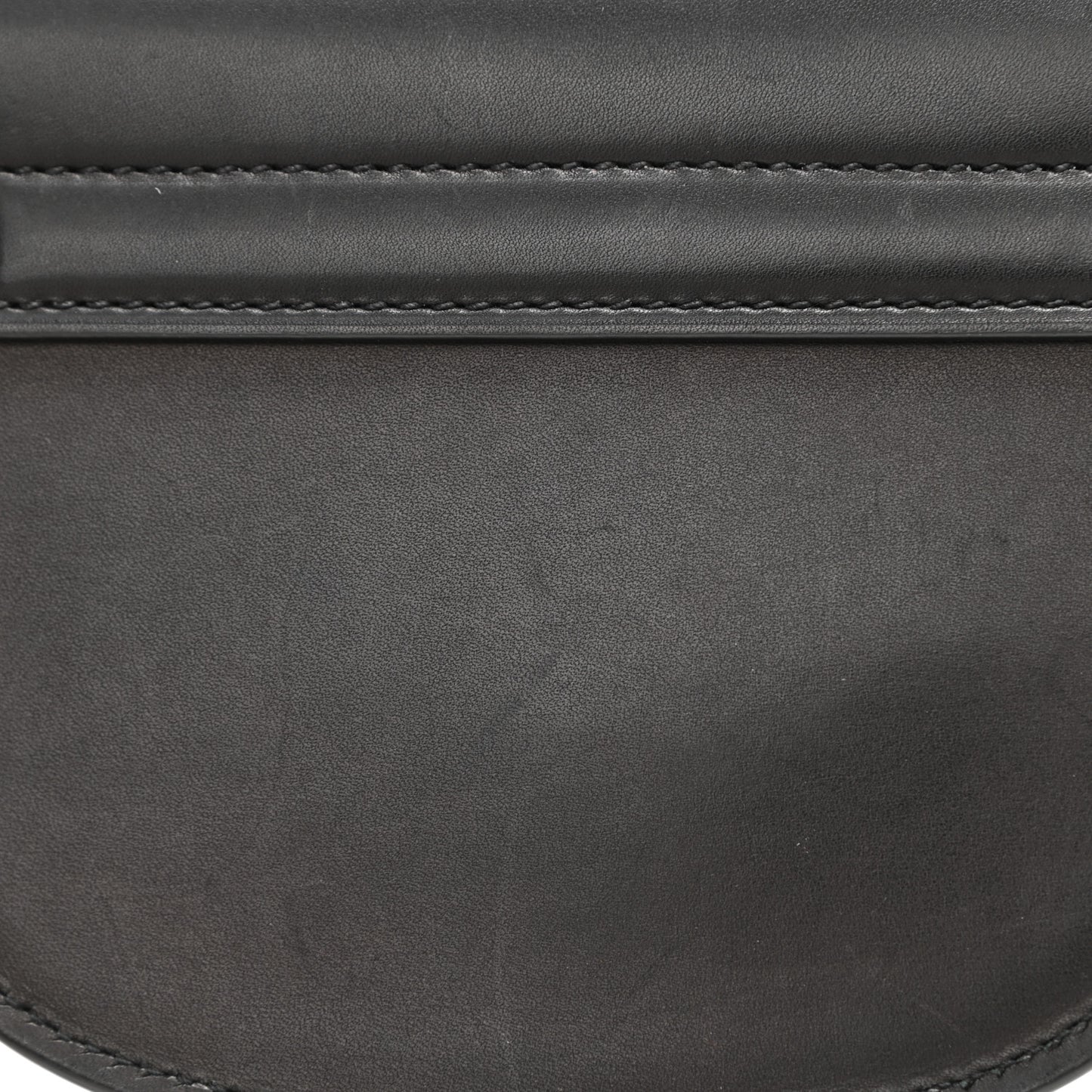 Smooth Calfskin Mini Classic Monogram Kaia Satchel Black