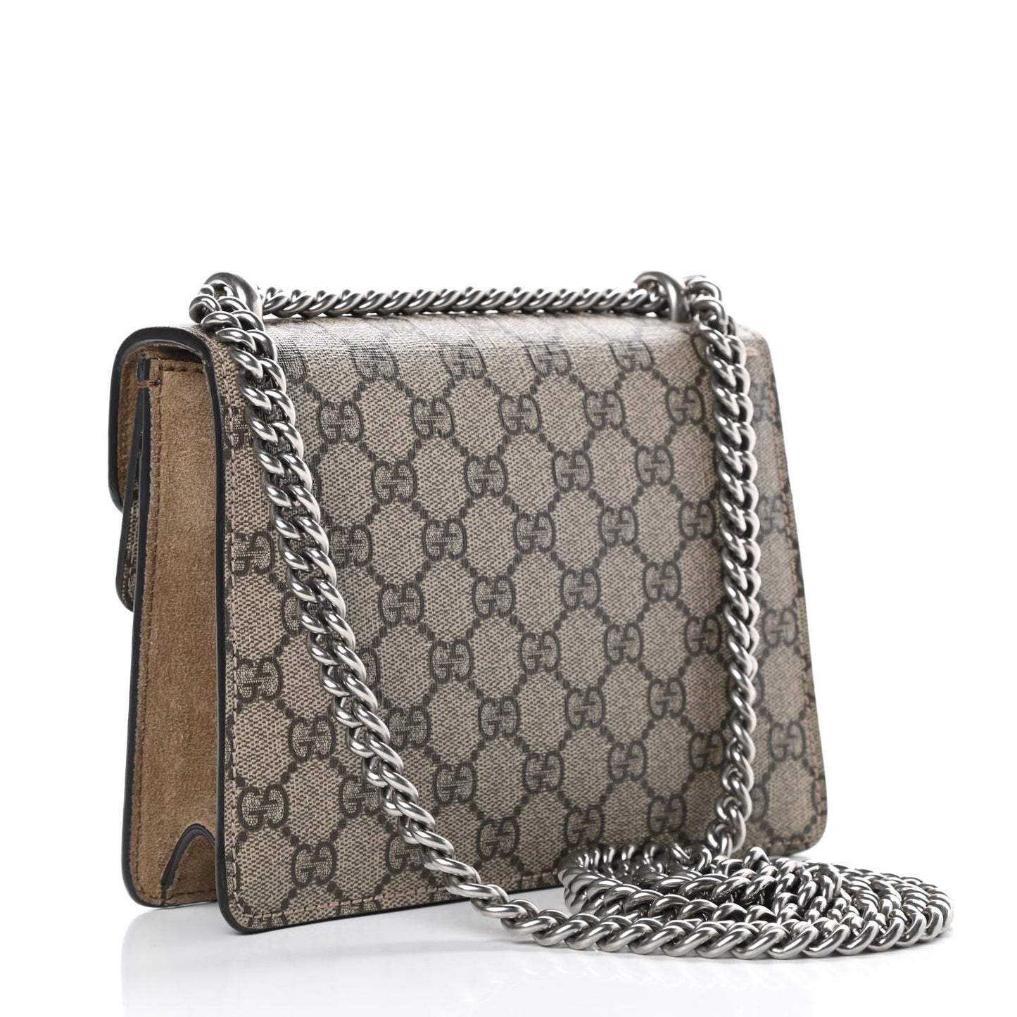 GG Supreme Monogram Mini Dionysus Shoulder Bag Taupe