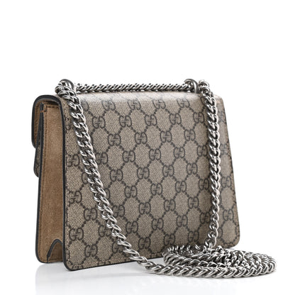 Gucci GG Supreme Monogram Mini Dionysus Shoulder Bag Taupe 3 of 13
