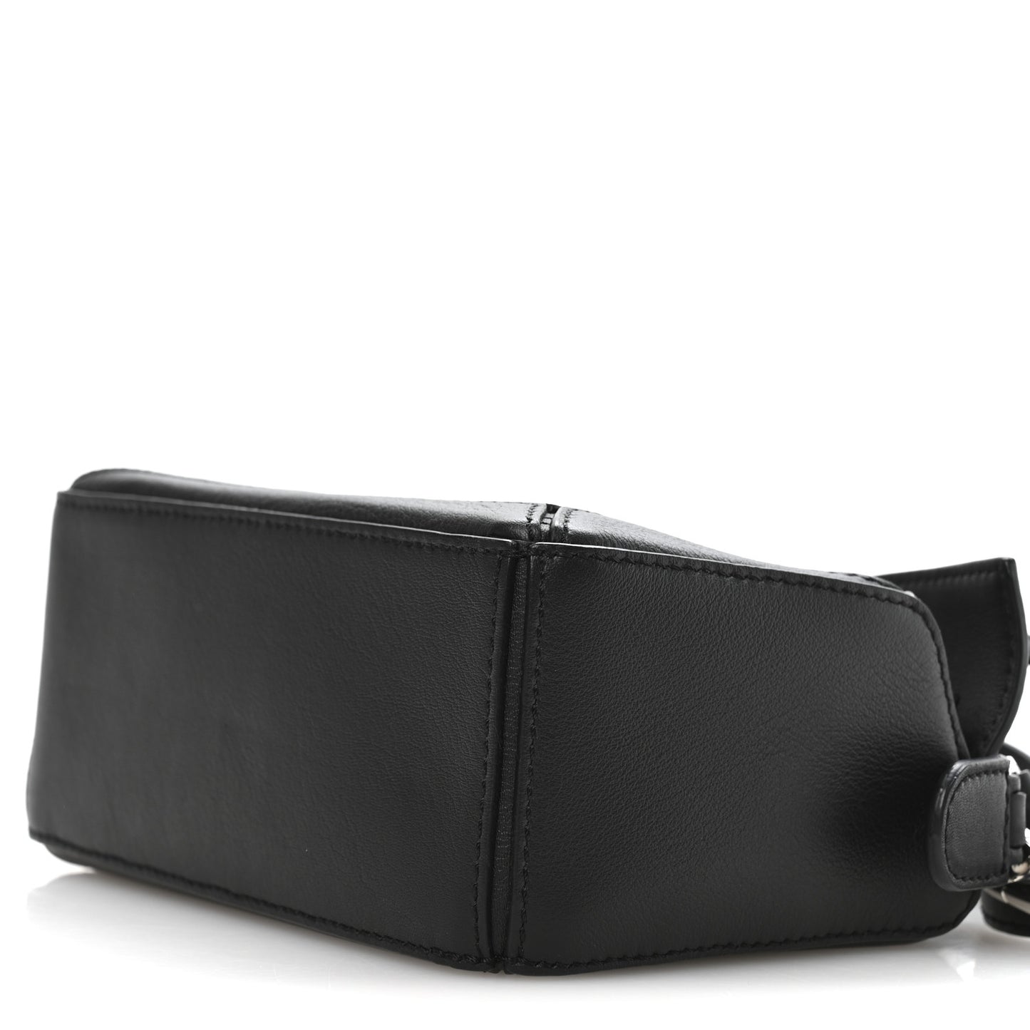 Calfskin LED Mini Puzzle Bag Black