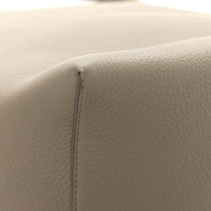The Row Grained Calfskin Large N/S Park Tote Dark Taupe 9 of 10