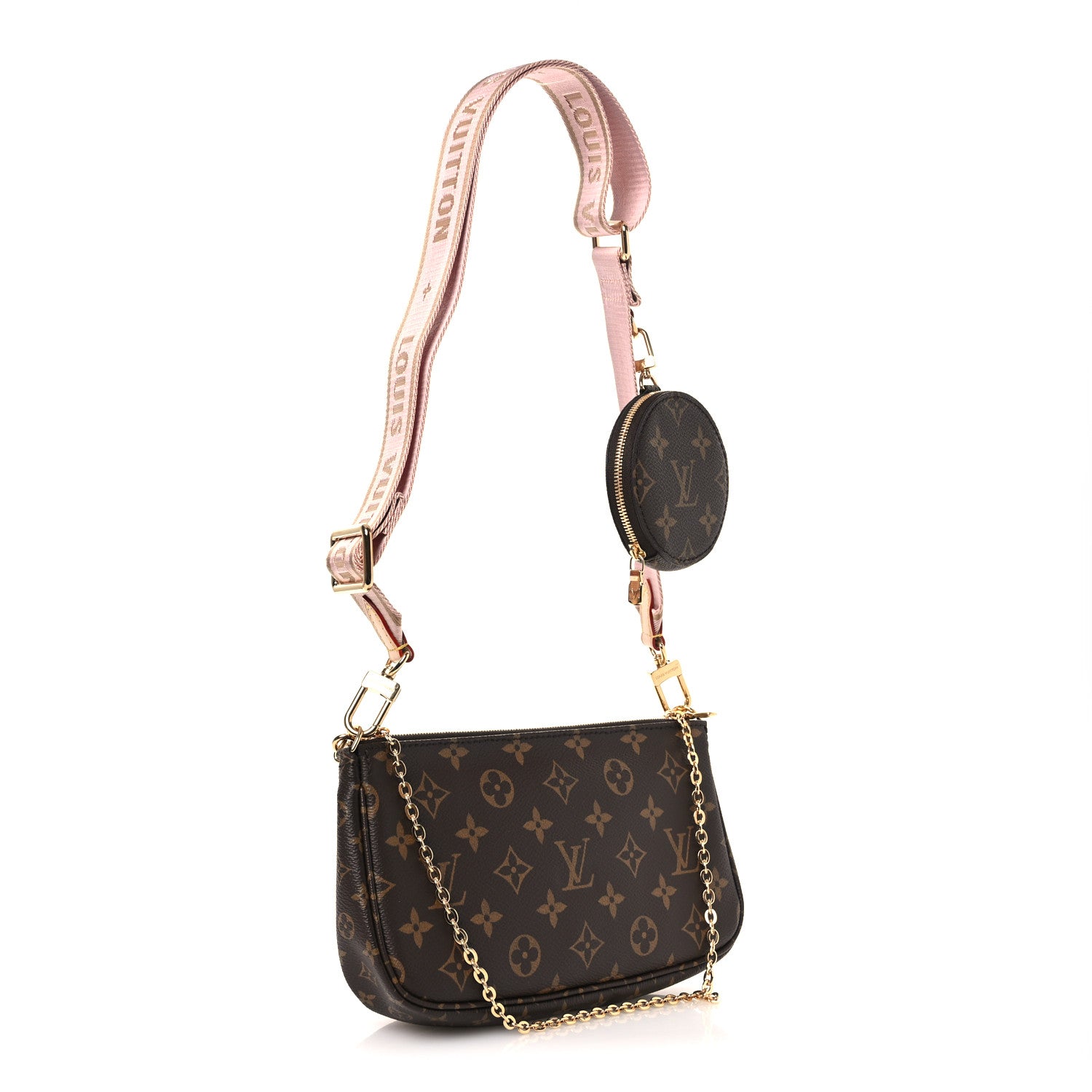 Louis Vuitton Monogram Multi Pochette Accessories Rose Clair 2 of 8