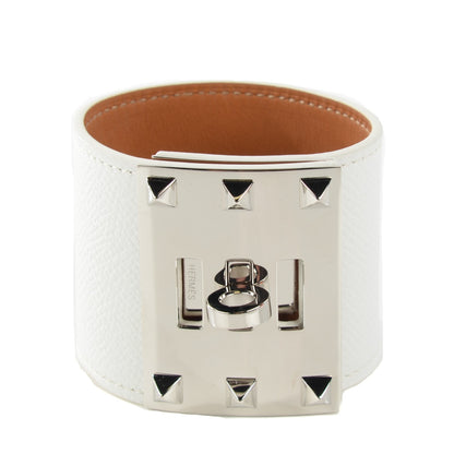 Hermes Epsom Extreme S Bracelet White 1 of 7
