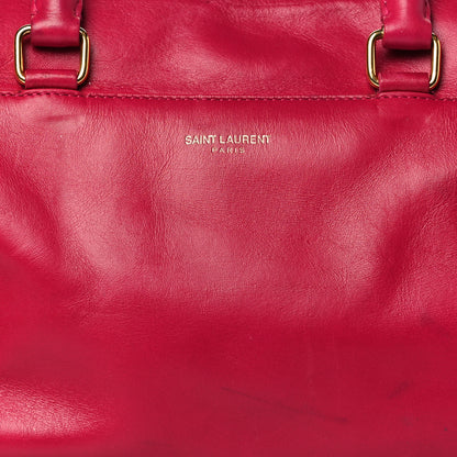 Saint Laurent Calfskin Classic Duffle Fuchsia 7 of 14