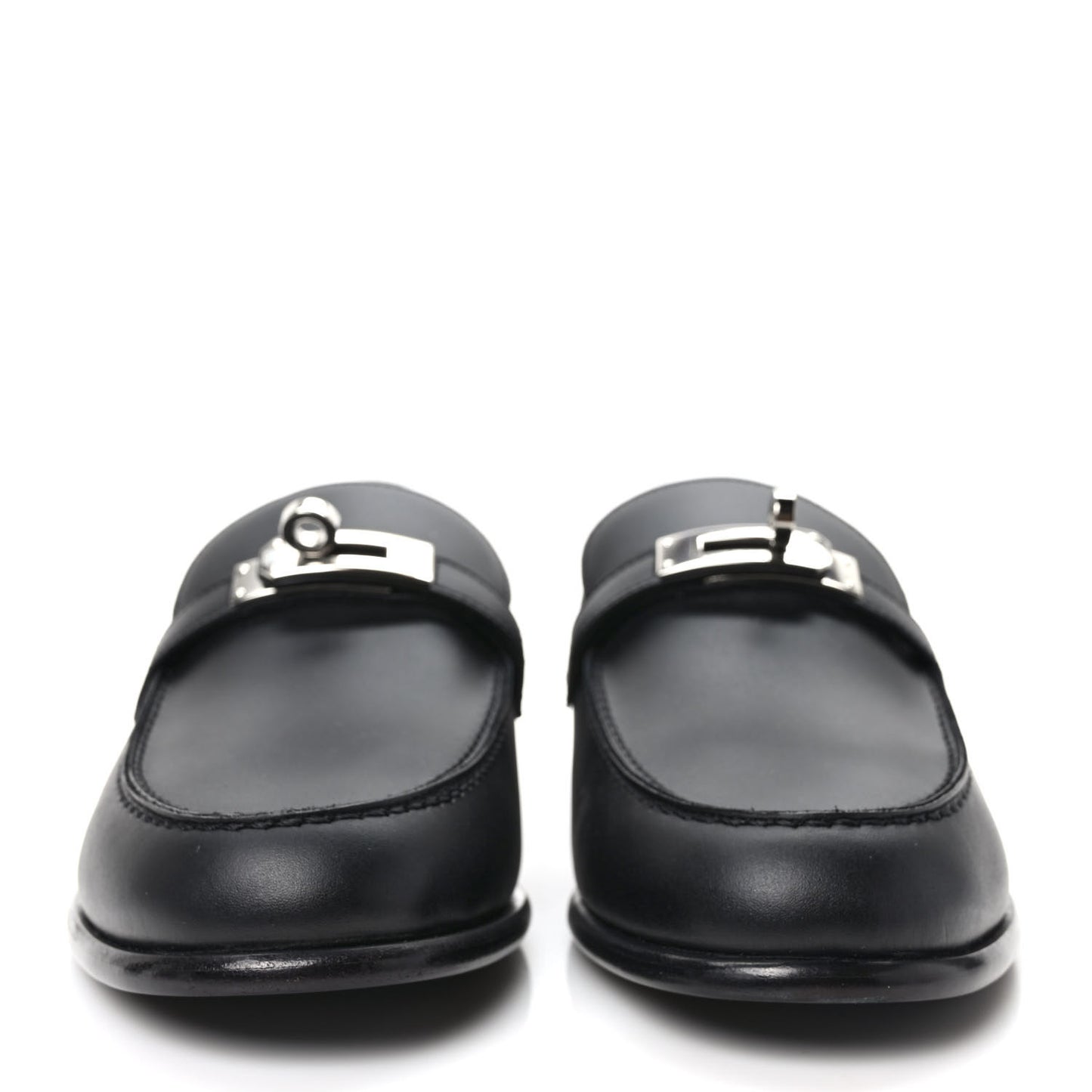 Calfskin Womens Destin Loafers 39 Black
