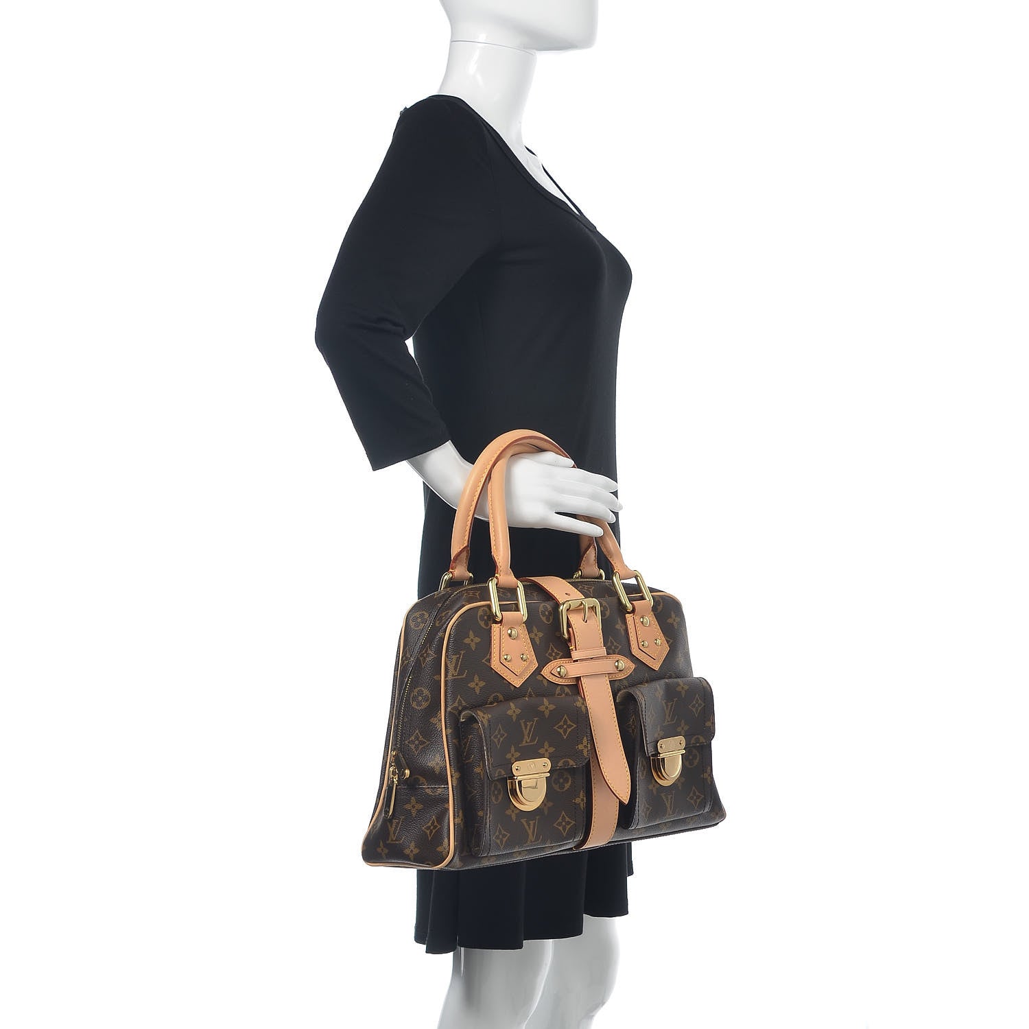 Louis Vuitton Monogram Manhattan GM 2 of 16