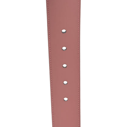 Gucci Soft Microguccissima Margaux Calfskin Belt 95 38 Soft Pink 4 of 4