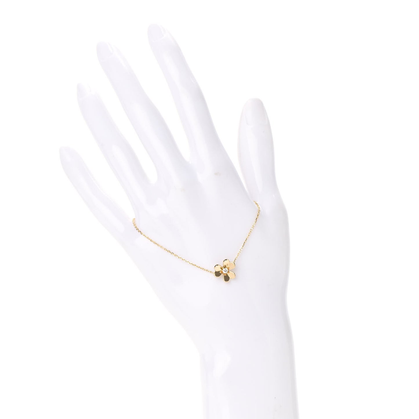 18K Yellow Gold Diamond Mini Frivole Bracelet