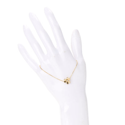 Van Cleef & Arpels 18K Yellow Gold Diamond Mini Frivole Bracelet 2 of 6