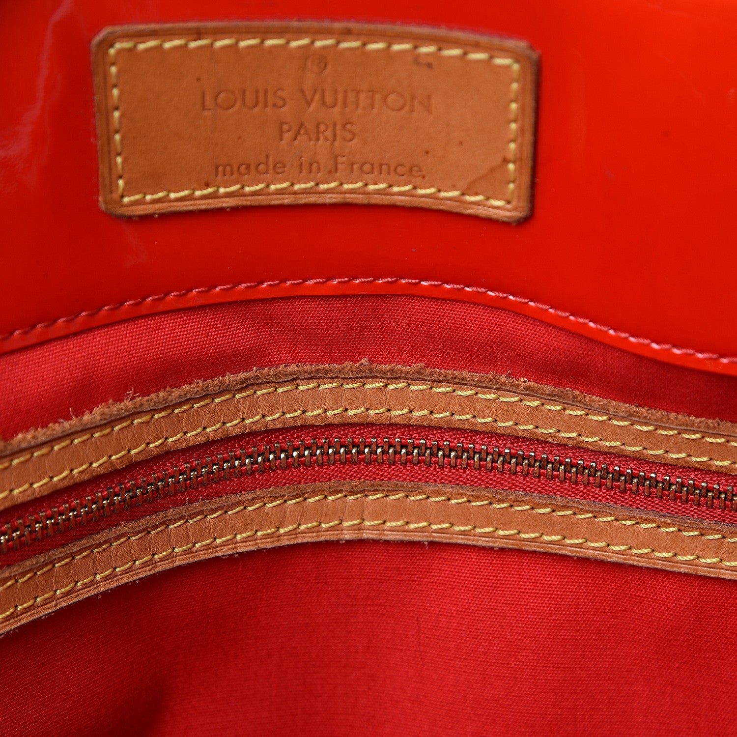 Louis Vuitton Vernis Reade GM Rouge 8 of 26