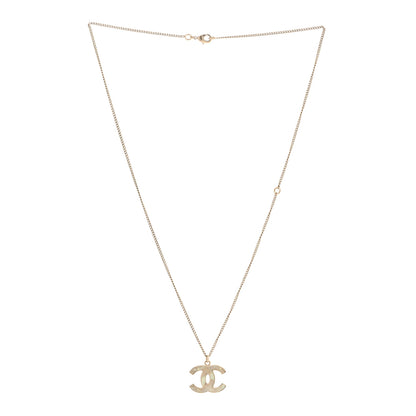 Chanel Resin CC Necklace Gold 3 of 5