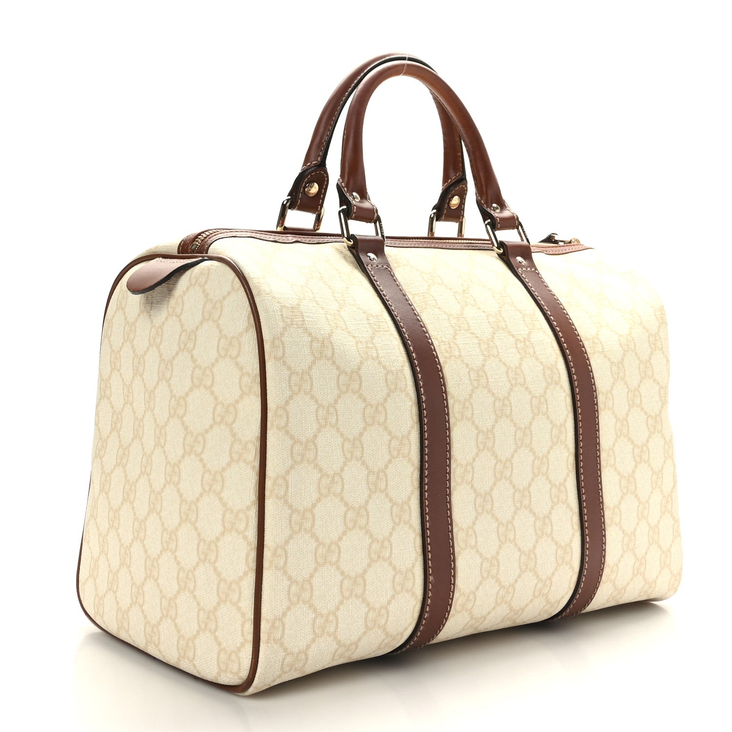 Gucci GG Plus Monogram Medium Joy Boston Tan 3 of 11