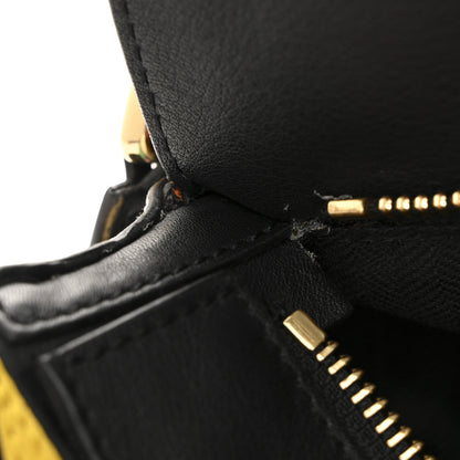 Loewe Calfskin Medium Puzzle Bag Multicolor Black 11 of 14