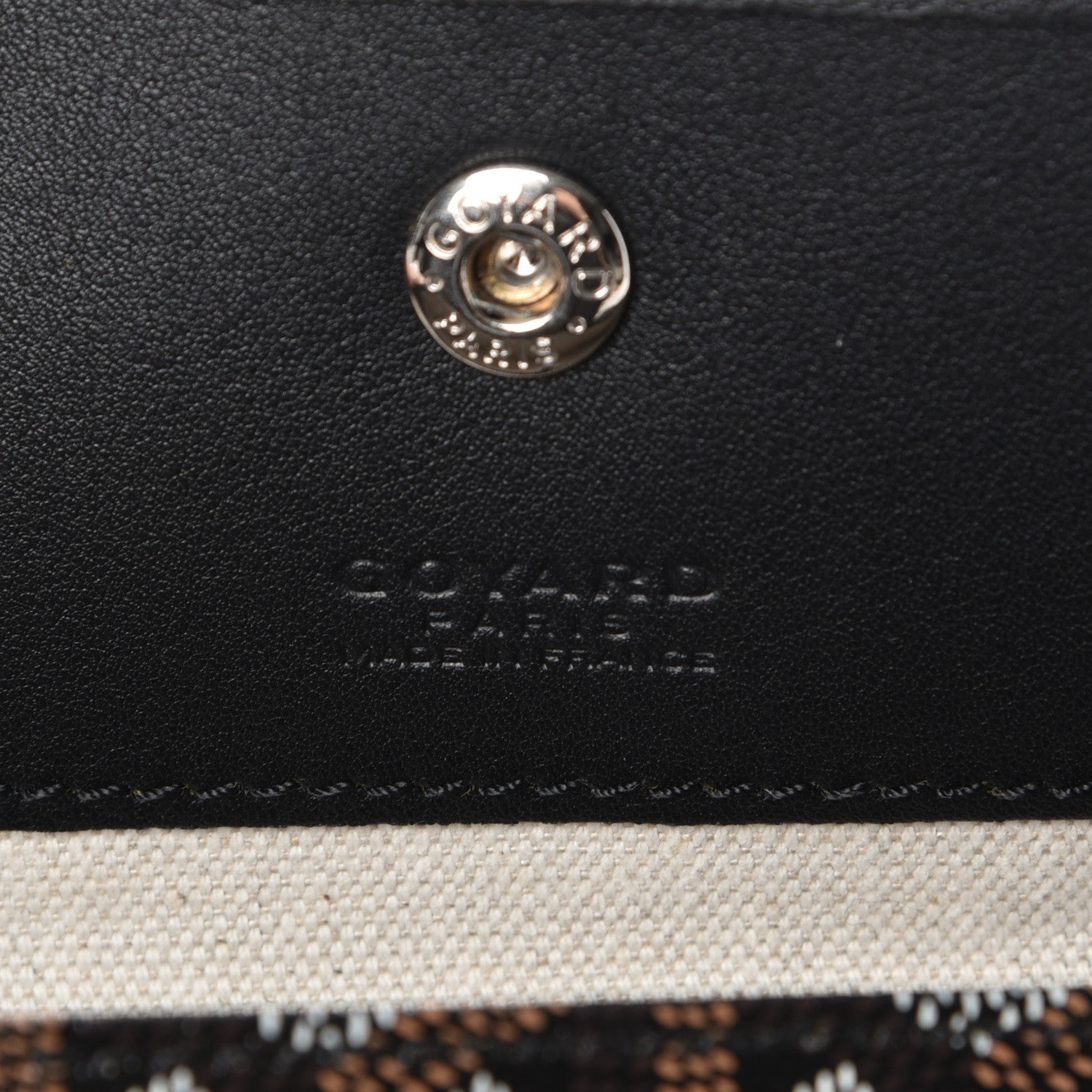 Goyard Goyardine Saint Louis PM Black 8 of 10