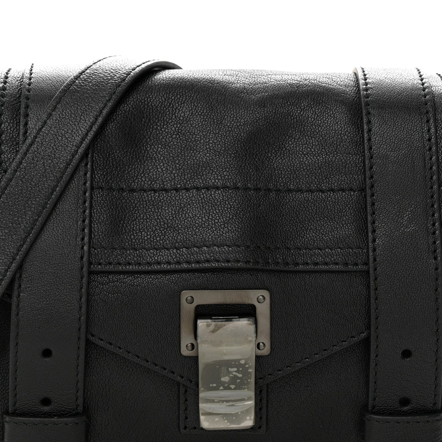 Lambskin PS1 Mini Crossbody Black