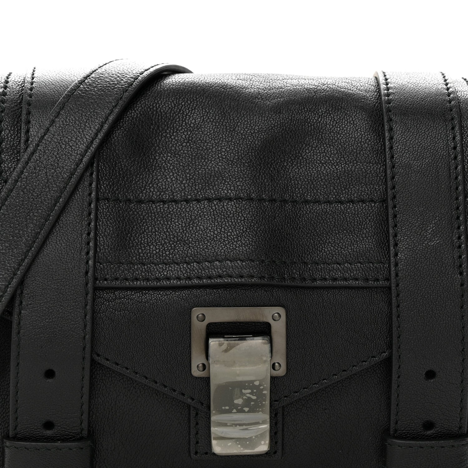 Proenza Schouler Lambskin PS1 Mini Crossbody Black 8 of 10