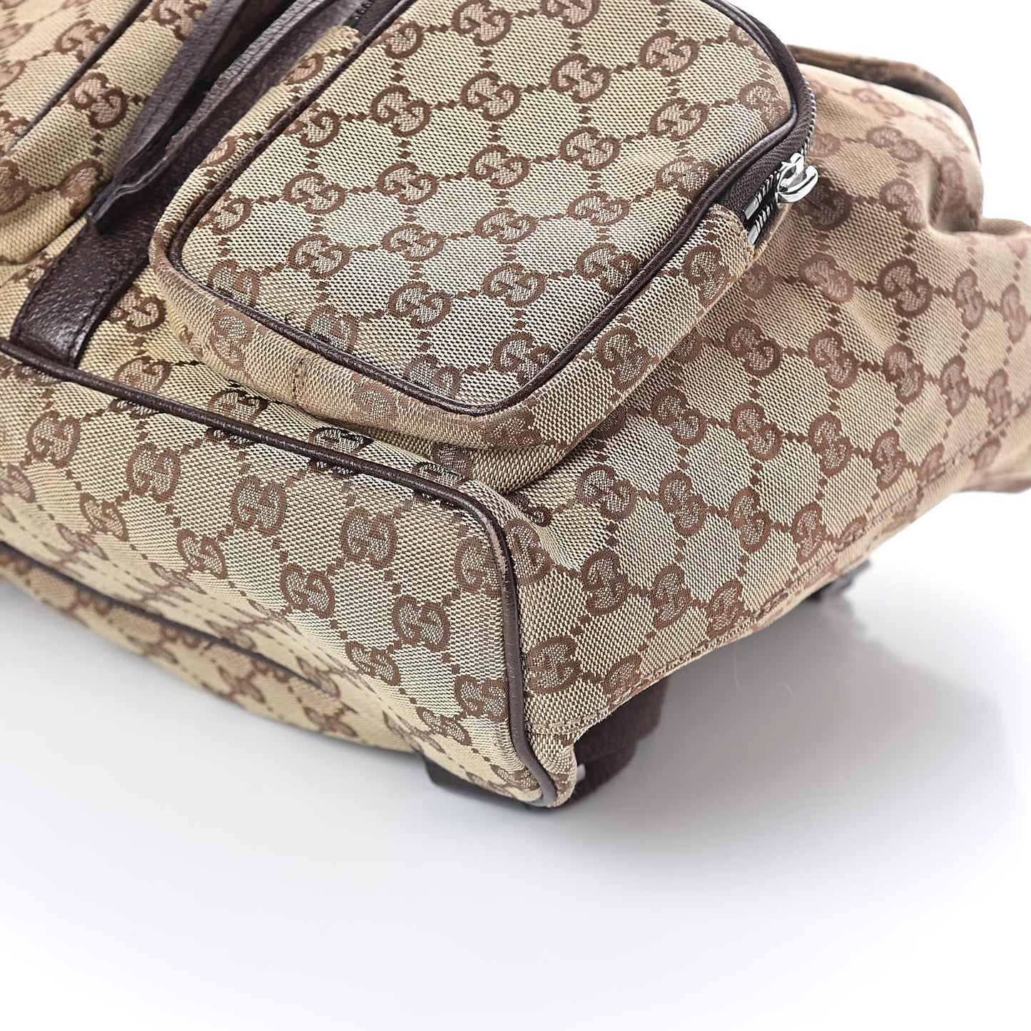 Monogram Backpack Dark Brown