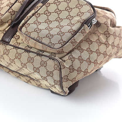 Gucci Monogram Backpack Dark Brown 9 of 9