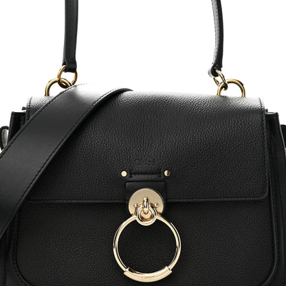 Chloe Calfskin Small Tess Day Bag Black 7 of 9