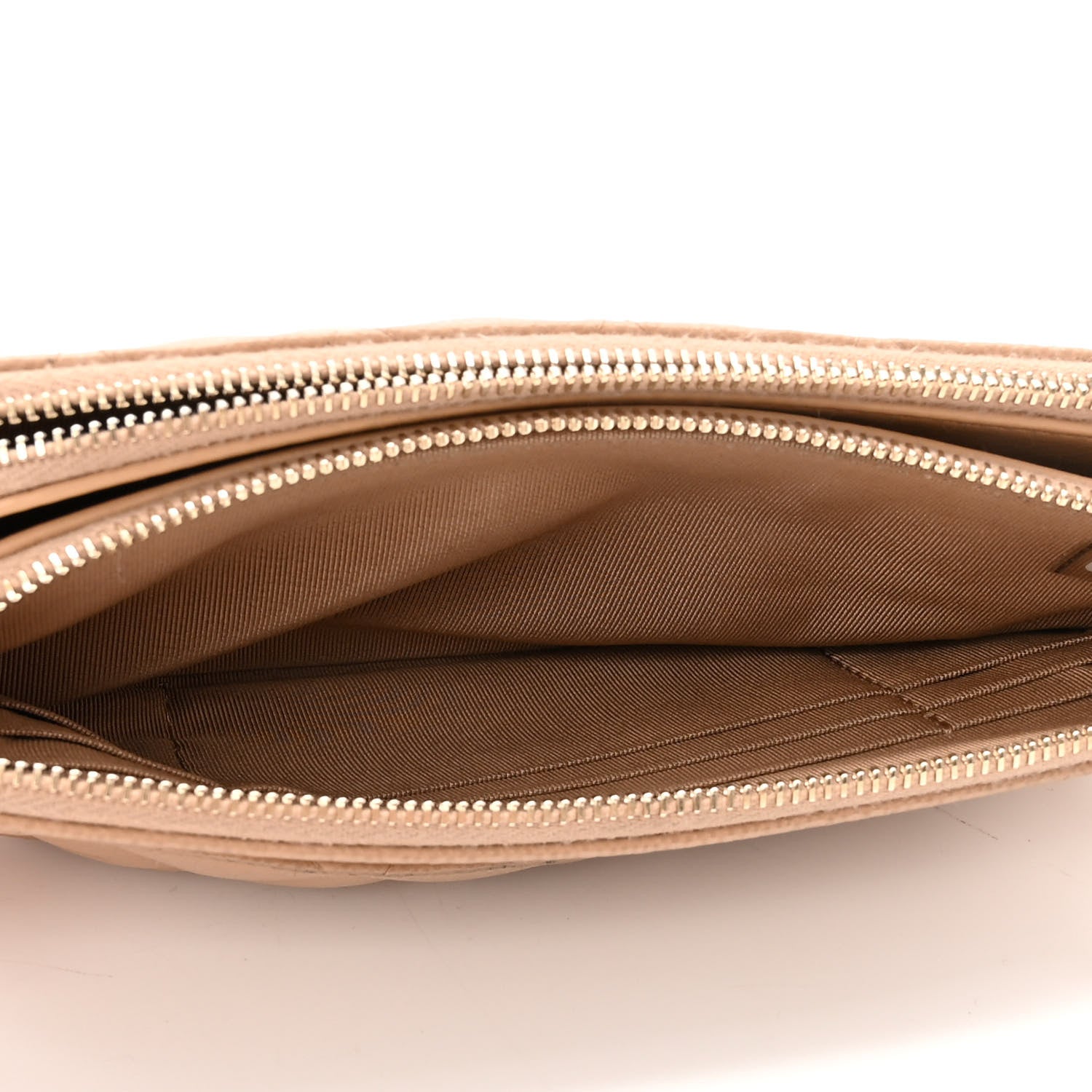 Chanel Caviar Quilted Small Clutch With Chain Beige 7 of 14