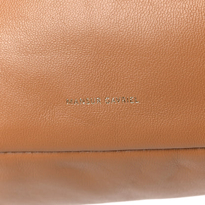 Mansur Gavriel Lambskin Cloud Mini Clutch Caramel 7 of 11