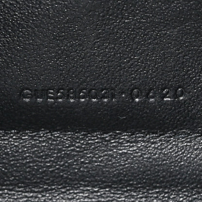 Saint Laurent Lambskin Diamond Quilted Becky Chain Wallet Black 7 of 13