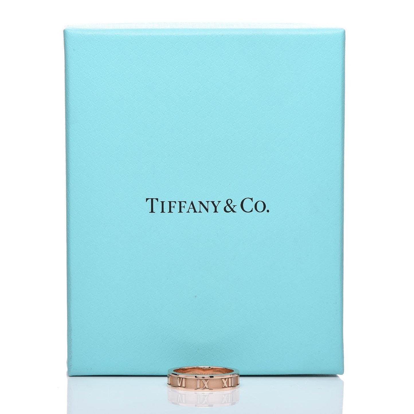 18K Rose Gold Atlas Ring 50 5.5
