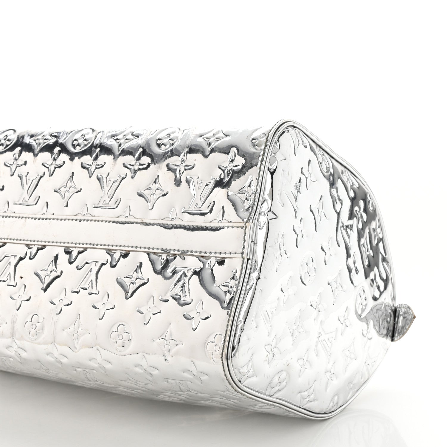 Louis Vuitton Monogram Miroir Speedy 30 Silver 10 of 14