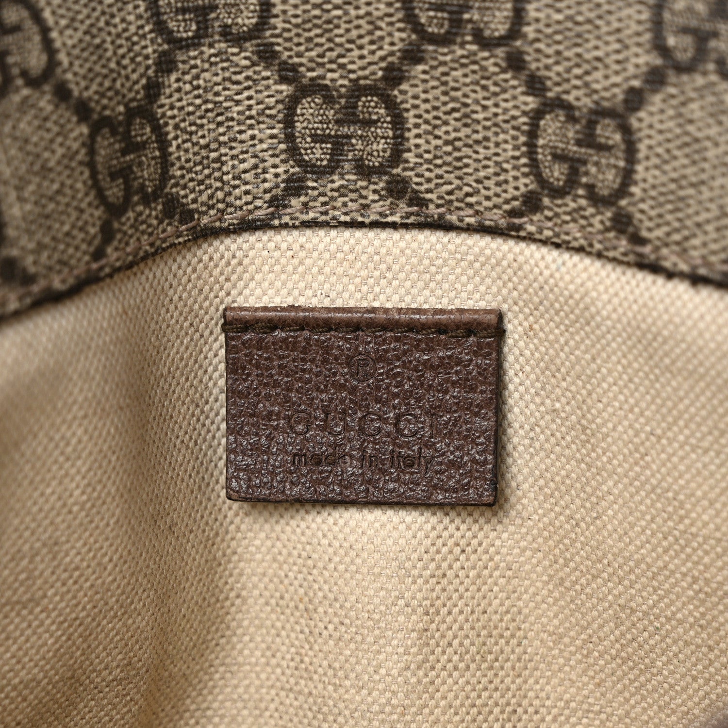 Gucci GG Supreme Monogram Neo Vintage Web Belt Bag Brown 6 of 10