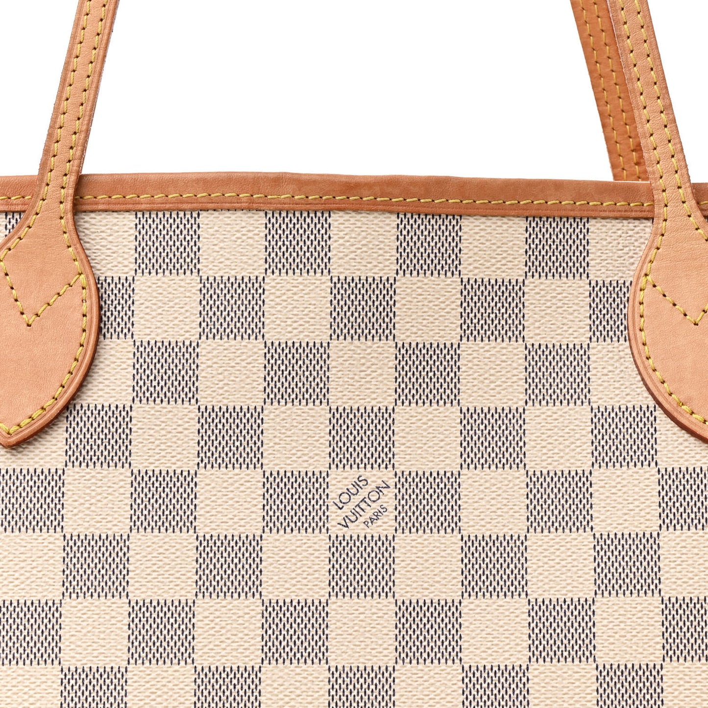 Damier Azur Neo Neverfull MM Rose Ballerine